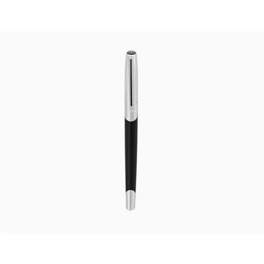 S.T. Dupont Défi Millennium Silver and Black, Rollerball toll lakozott fekete és króm