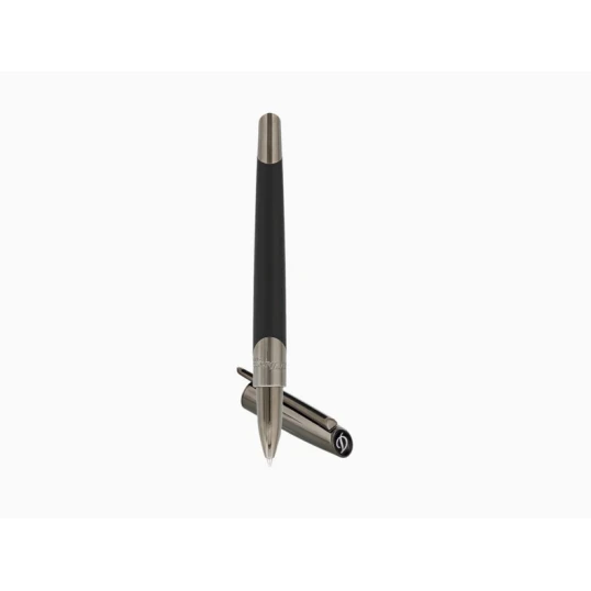 S.T. Dupont Défi Millennium Gunmetal and Black, Rollerball toll matt fekete és sötétszürke - S.T. Dupont Défi tollak