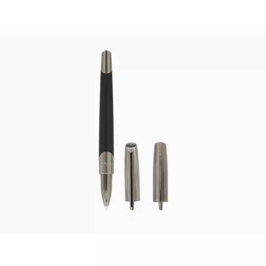 S.T. Dupont Défi Millennium Gunmetal and Black, Rollerball toll matt fekete és sötétszürke