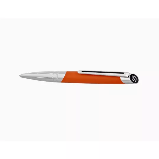 S.T. Dupont Défi Millennium Orange, golyóstoll narancssárga és króm