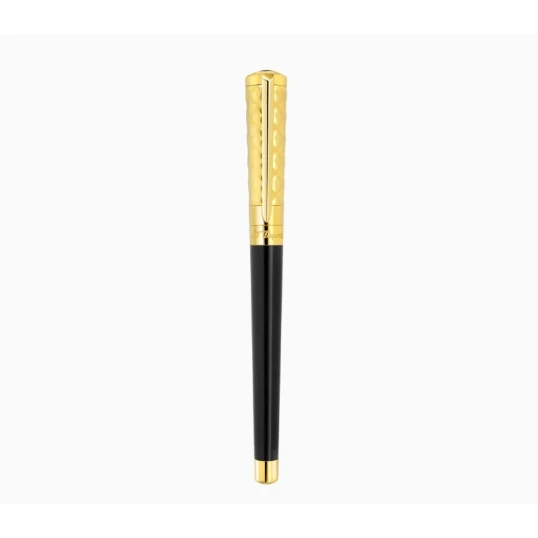 S.T. Dupont Liberté Black and Gold, Rollerball toll lakkozott fekete és arany - S.T. Dupont Liberté