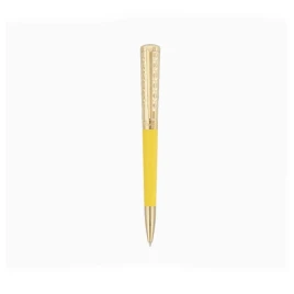 S.T. Dupont Liberté Ballpoint lakkozott vanília színű toll - Arany bevonatú