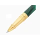 S.T. Dupont Initial Géode Green rollerball toll – zöld lakkozott, aranyozott kivitel