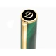 S.T. Dupont Initial Géode Green rollerball toll – zöld lakkozott, aranyozott kivitel