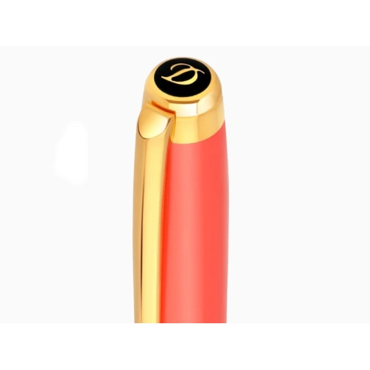 S.T. Dupont Line D Eternity rollerball toll, korall-arany, Medium
