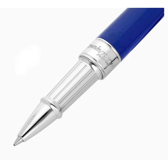 S.T. Dupont Line D Eternity Medium Blue Roller Toll - Palládiumdíszítésű, mélykék lakkfelület