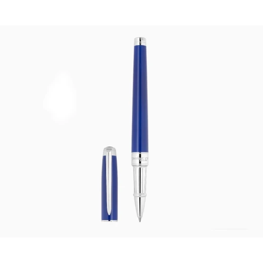 S.T. Dupont Line D Eternity Medium Blue Roller Toll - Palládiumdíszítésű, mélykék lakkfelület