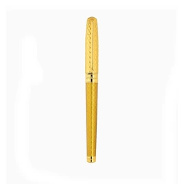 S.T. Dupont Line D Eternity Rollerball Large Dragon honey - Arany, mézszínű lakkal és sárkánypikkelyes mintával