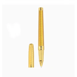S.T. Dupont Line D Eternity Rollerball Large Dragon honey - Arany, mézszínű lakkal és sárkánypikkelyes mintával