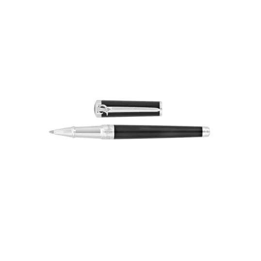 S.T. Dupont Sword Black Medium, lakkozott fekete színű Rollerball toll  - palládium