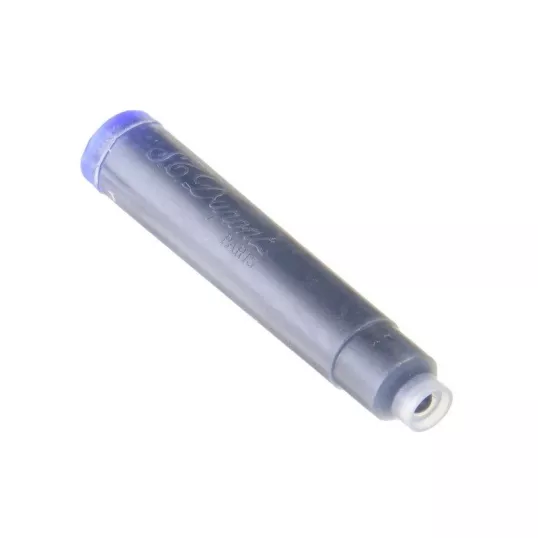 S.T. Dupont királykék színű töltőtoll tintapatron, 6 db/doboz