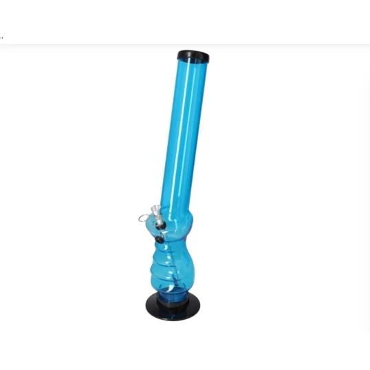 Bong Boss kék akril bong fém chillummal – 45 cm - Bongok és kiegészítők