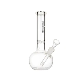 Super Heroes üveg bong 25.5 cm magas - átlátszó