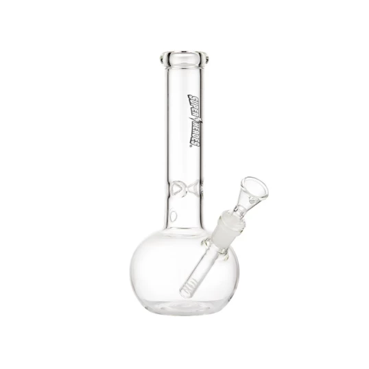Super Heroes üveg bong 25.5 cm magas - átlátszó