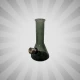 Chillout Smoke szürke üveg bong – kompakt kialakítás, 12 cm - Bongok és kiegészítők