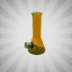 Chillout Smoke sárga üveg bong – kompakt kialakítás, 12 cm