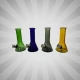 Chillout Smoke sárga üveg bong – kompakt kialakítás, 12 cm