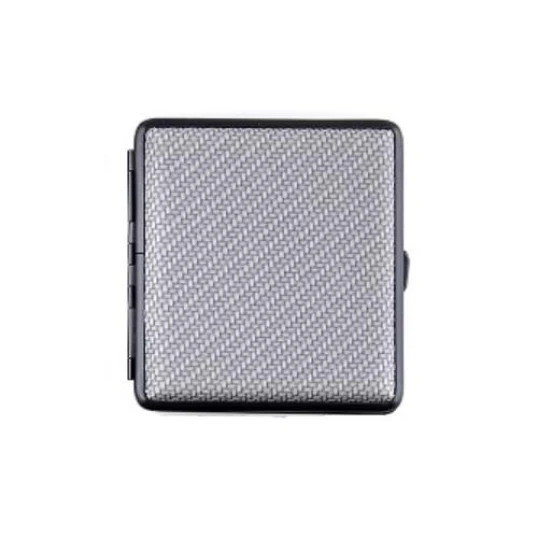 Angelo világosszürke textil mintás cigaretta tárca, 20 szálas - Cigaretta- és dohánytárca
