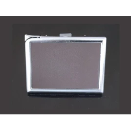 Fémből készült cigaretta tárca 8-10 szál cigarettának ezüst színű - Beépített öngyújtóval