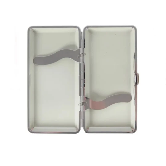Piros műbőr cigarettatárca 120 mm-es cigarettához – 12 szálas