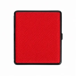 Piros szövet mintázatú cigarettatárca 20 szál 8 cm-es cigarettához