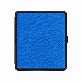 Világoskék szövet mintázatú cigarettatárca 20 szál 8 cm-es cigarettához