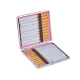 Rózsaszín fém cigarettatárca, 20 szál cigarettának - 4