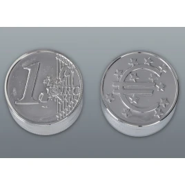 3 részes fém euró mintás dohányőrlő