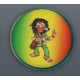 3 részes fém rasta figura mintás dohányőrlő - 1
