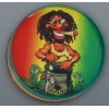 3 részes fém rasta figura mintás dohányőrlő - 3