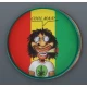 3 részes fém rasta figura mintás dohányőrlő - 5