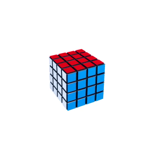 Super Heroes Rubik-kocka formájú dohányőrlő – 4 részes, 5,8 cm