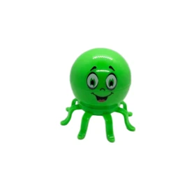 Super Heroes Octopus műanyag daráló – zöld polip, 3 részes, mágneses