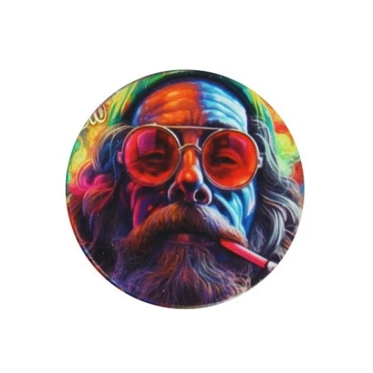 Wildfire dohányőrlő 4 részes - Színes mintákkal 4 - Nemzeti Dohányboltok és szivar szaküzletek számára