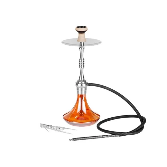 Super Heroes, 57 cm magas, narancssárga színű shisha - 1 csöves - Nemzeti Dohányboltok és szivar szaküzletek számára
