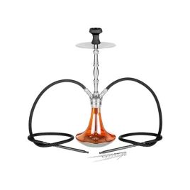 Super Heroes, 70 cm magas, barna színű shisha - 2 csöves