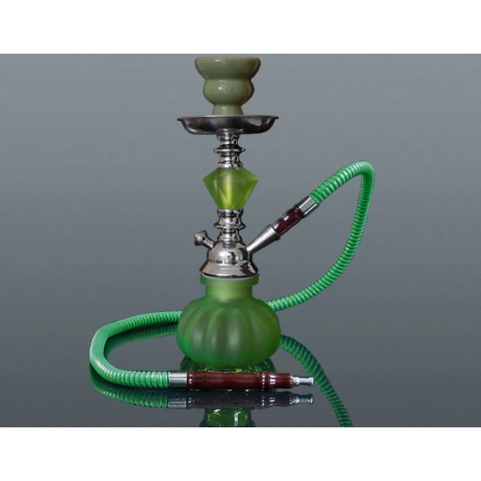 Hookah kisméretű Arab vízipipa - 1 csöves - zöld - 1 csöves vízipipa