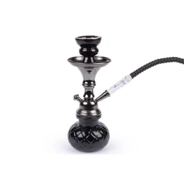 Hookah fekete vízipipa 1 csöves 26 cm