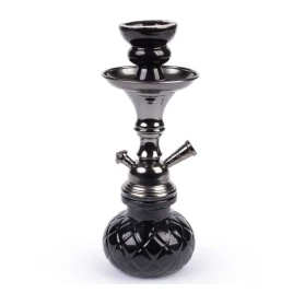 Hookah fekete vízipipa 1 csöves 26 cm