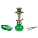 Hookah zöld vízipipa 1 csöves 26 cm