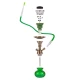 Hookah zöld vízipipa 1 csöves 26 cm