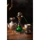 Hookah zöld vízipipa 1 csöves 26 cm