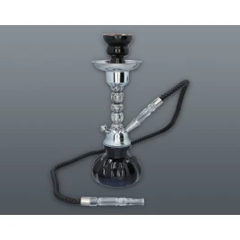Hookah fekete vízipipa 1 csöves 29 cm