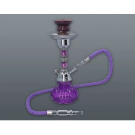 Hookah lila vízipipa 1 csöves 29 cm