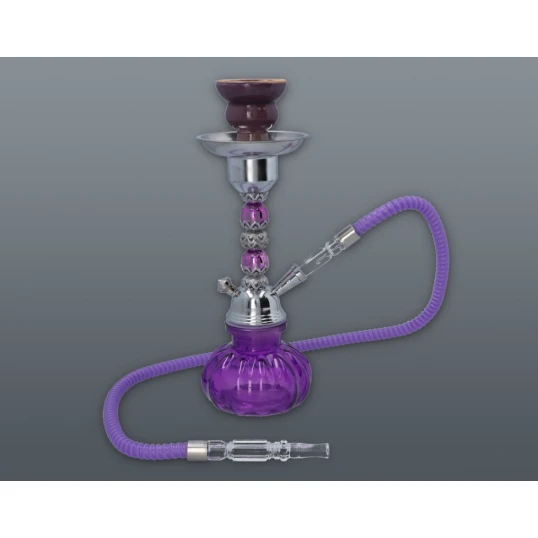 Hookah lila vízipipa 1 csöves 29 cm