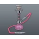 Hookah rózsaszín vízipipa 1 csöves 29 cm