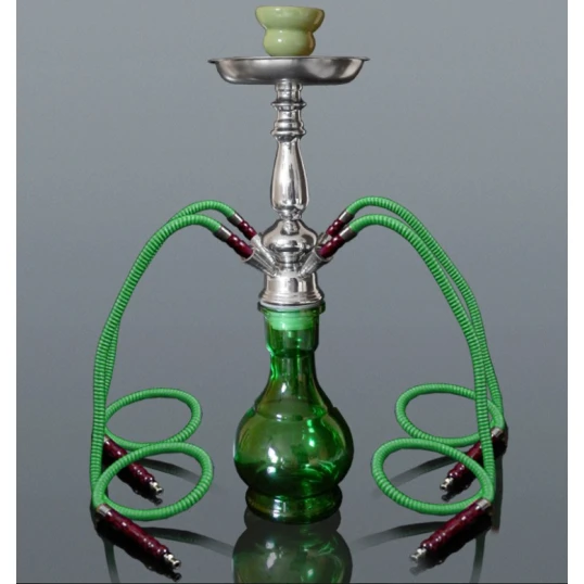 Hookah zöld vízipipa 4 csöves 49 cm - OUTLET - HumidorShop Outlet