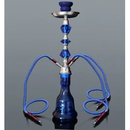 Hookah kék vízipipa 3 csöves 57 cm