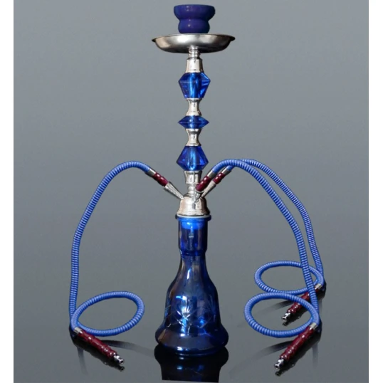 Hookah kék vízipipa 3 csöves 57 cm - Több csöves vízipipa