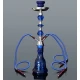 Hookah kék vízipipa 3 csöves 57 cm - Több csöves vízipipa